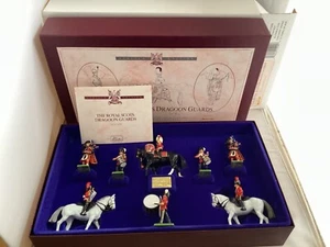 BRITAINS 5290 THE ROYAL SCOTS DRAGOON GUARDS LIMITED ED BOXED & OUTER MAILER BOX - Picture 1 of 11