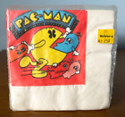 Lot de 20 serviettes de fête Pac Man vintage 1982 Pac Man Atari Namco !