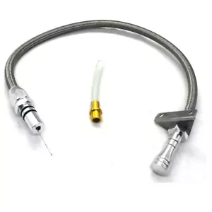 forChevy GM Flexible Stainless 700R4 700 R4 Transmission Dipstick Tranny SBC BBC - Bild 1 von 7