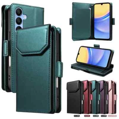 For Samsung A16 A06 A36 A56 A15 A25 A35 A55 Flip Leather Wallet Case Stand Cover - Image 1 of 4