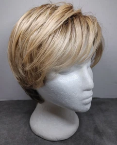 Jon Renau Wig Lace Front Mono Crown Rooted Hightlights Bangs - Picture 1 of 9