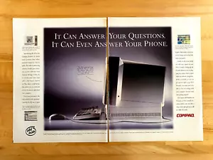 1993 Vintage Print Ad Compaq Presario - Picture 1 of 1