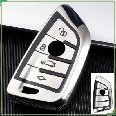4 Button TPU Car Key Fob Cover For BMW X3 X4 X1 X2 X5 X6 X7 3 5 7 Series Foto 1 de 4