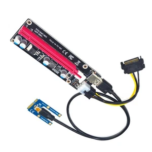 Mini PCIe to PCI 16X Riser External Card Adapter for Laptop EXP GDC BTC Miner f - Photo 1/8