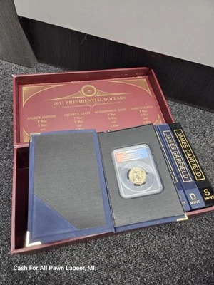 2011 ANACS US Mint Presidential Dollar Program P D S Set MS67 ~ 12 Foto 1 de 4