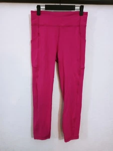 Lululemon Invigorate HR 24” LW6BDVS Pink Size 8 Zip Pocket - Picture 1 of 2