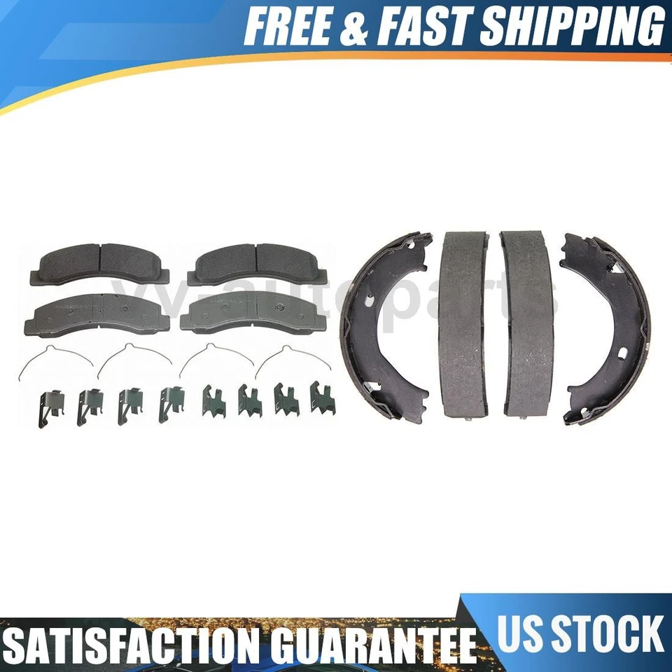 Pastilha de freio traseira dianteira Wagner 2 para 2000-2005 Ford Excursion - Imagem 1 de 4