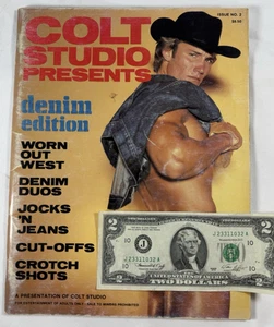 Colt Studio Presents: Issue #2, Denim Edition - Gay Interest, Erotic Photography - Picture 1 of 4