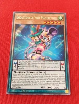 Abtropfschale Aus Wind- Mageartiste MZTM-FR051 1ERE. Selten Yu-Gi-Oh! FR Tbe - Bild 1 von 2