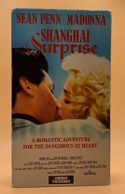 Shanghai Surprise VHS 1986, 1989 Madonna George Harrison **Buy 2 Get 1 Free** - Image 1 of 3