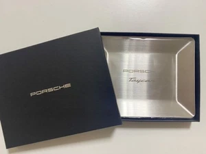 Bandeja de acero inoxidable Porsche [sin usar] con caja - Imagen 1 de 2