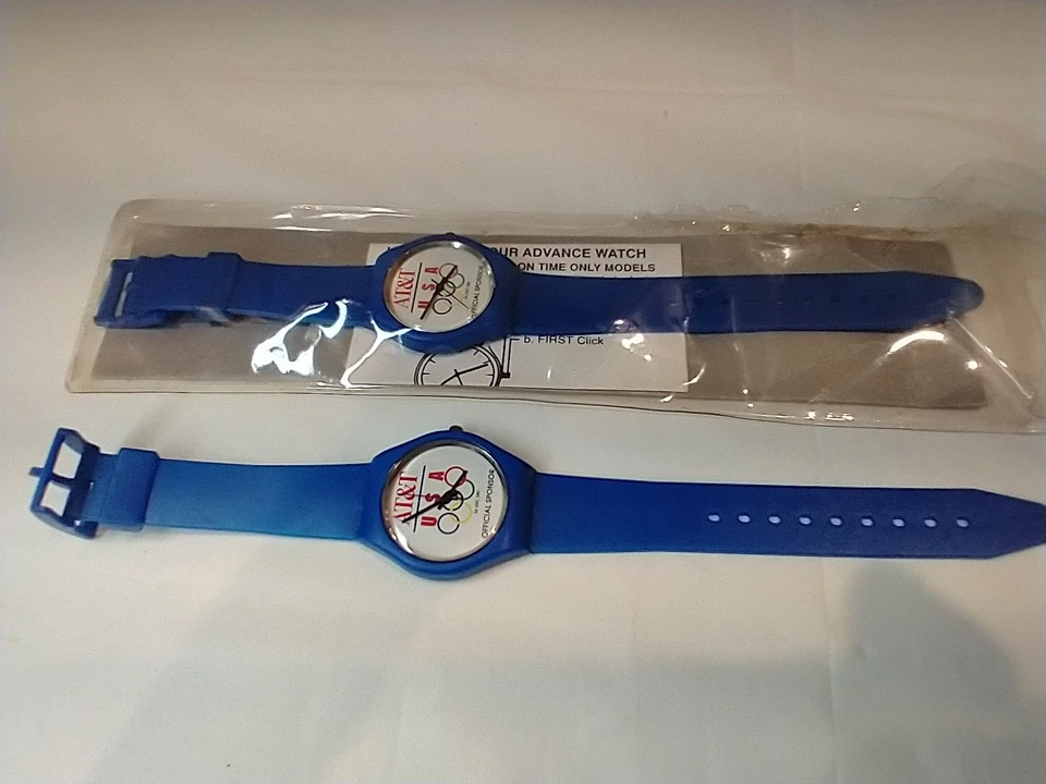 Juego de 2 relojes olímpicos Atlanta 1996 vintage Foto 1 de 3