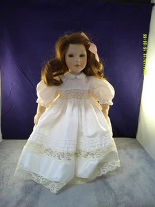 16"  Porcelain Doll PAULINE'S Pauline Bjonness-Jacobsen #1680/14500 signed - Picture 1 of 6