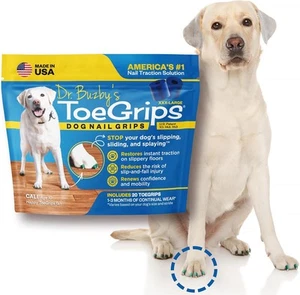 Dr Buzby's XXXLarge ToeGrips for Dogs - XXX-Large: dogs 125+ lbs, Multiple  - Picture 1 of 6