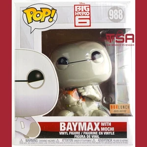 Funko Pop! Disney Baymax con Mochi #988 Big Hero 6 Caja Almuerzo Exclusivo 2020 - Imagen 1 de 9