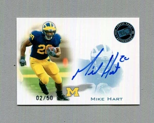 2008 Press Pass Signatures Blue Mike Hart Rookie Autograph 2/50 PPS-MH - Picture 1 of 3