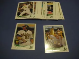 2013 Topps Mini Oakland A's Athletics Team Set 23 Cards - Picture 1 of 1