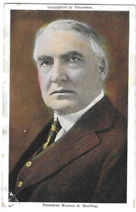 President Warren G. Harding geteilter Rücken-PC - Bild 1 von 2