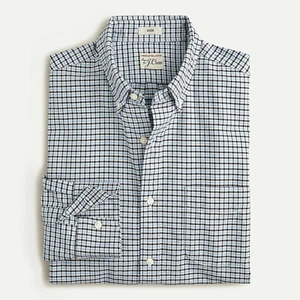 J. Crew Men's Slim Fit American Pima Cotton Oxford Shirt in Multi-Gingham NEW XL - Picture 1 of 2