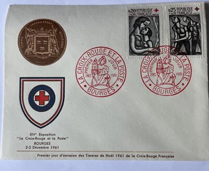 1961 France Illustrated First Day Cover. Special postmarks. - Picture 1 of 2