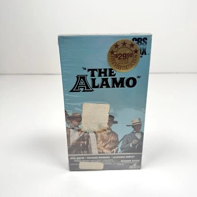 Alamo VHS ЗАПЕЧАТАННЫЙ - CBS FOX - без штрих-кода - 1984 выпуска - очень редкая!!! - Изображение 1 из 4