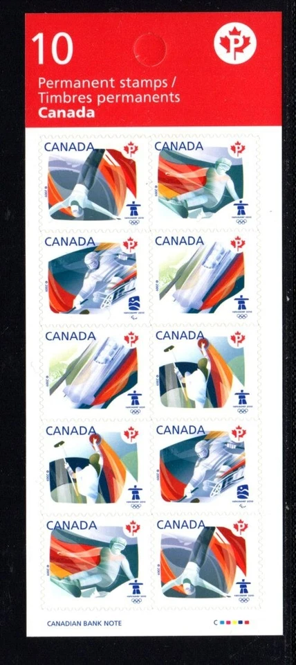 CANADA - MINT BOOKLET - VFNH - UNITRADE - BK395 (2304a) - OLYMPIC SPORTS - 2009 — 第 1/1 张图片