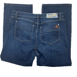 Bullet Blues Company Straight Leg Wide Leg Designer Jeans Men's 36x32 Casual - Picture 1 of 14
