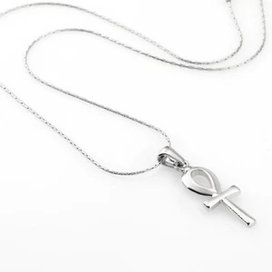AnkhNecklace,Dainty Ankh Pendant,Cross,Valentines-Christmas-birthdayGifts, - Picture 1 of 2