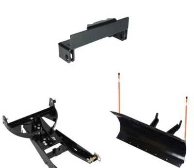 Black 66" Pro Blade UTV Snow Plow Kit For Odes UTVs Dominator X2 1000 2017 Foto 1 de 4