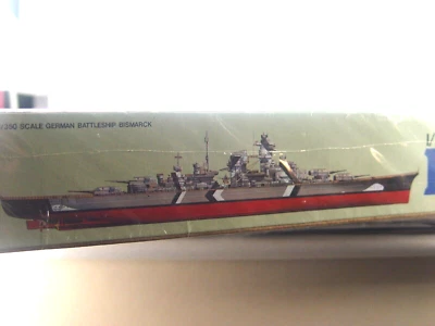 Bismarck Kriegsschiff - Academy  Bausatz 1:350 -   1415 - #E gebr. - Bild 1 von 2