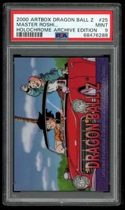 Dragon Ball Z ArtBox Holochrome 25 Son Goku Krillin 2000 PSA 9 68476288 - Picture 1 of 2