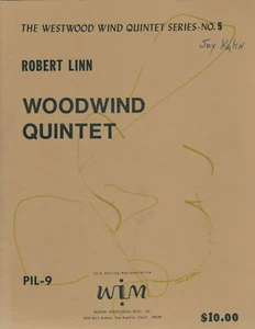 Robert Linn -Woodwind Quintet, The Westwood Wind Quintet Series No. 5 - Picture 1 of 2