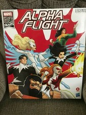 Marvel Legends Alpha Flight Box Set New Sealed Puck Northstar Snowbird Aurora
