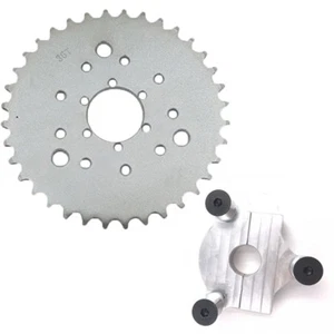 Rear Hub Adapter 1" and 36T sprocket 3&6&9 holes for SPOKE WHEEL BIKE, Gas motor - Picture 1 of 12