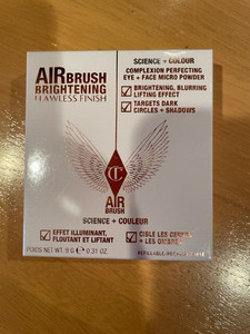 Charlotte Tilbury Airbrush Brightening Flawless Finish Setting Powder Tan-Deep