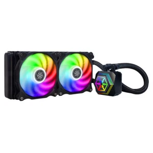Silverstone PF240-ARGB Processor All-in-one liquid cooler 12 cm Black 1 pc(s) - Picture 1 of 5