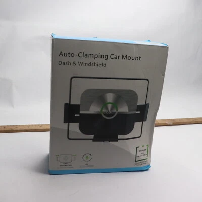 Qi Car Mobile Phone Holder with Charging Function 15W Black S11 - Image 1 of 4