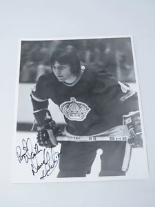 Dave Hutchinson Los Angeles Kings Signed Autographed Original 10X8 Hockey Photo - Picture 1 of 2