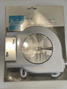 Retractable Indoor Outdoor Single Clothesline Drying 20 Ft Unopened Rust Proof - Picture 1 of 6