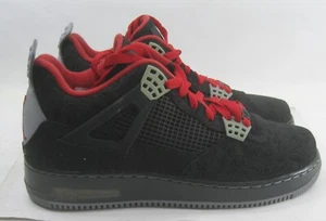 RARE🔥 NEW 2010 Air Jordan Fusion 4 Premier 'Black Laser' 384393 001 MEN SIZE 9 - Picture 1 of 9