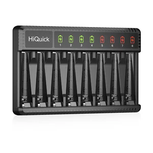 8slots Charger for AAA AA 1.2V Rechargeable Batteries - Picture 1 of 12