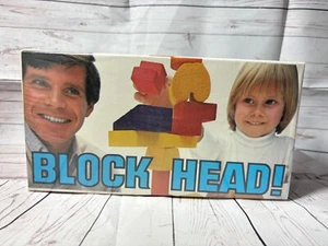 NEW/SEALED - VTG Block Head Game Parker Bros Balancing Skill Strategy Fun 1979 - Picture 1 of 4