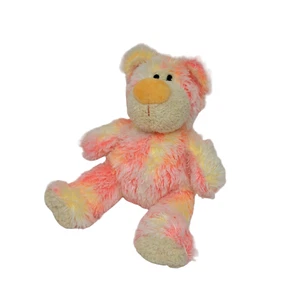 Golden Bear Co Plush 15 Inch Pastel Stuffed Animal Easter pink yellow - Picture 1 of 7