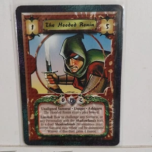 THE HOODED RONIN -- LEGEND 5 RINGS -- SHADOWLANDS -- NM - Foto 1 di 1
