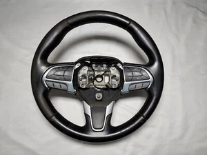 2016 - 2019 Chrysler 300 Leather Steering Wheel (OEM) w/ Audio & Cruise Controls - Picture 1 of 12