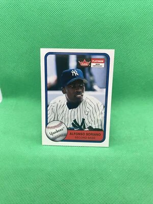 2001 Fleer Platinum #46 Alfonso Soriano  New York Yankees - Image 1 of 2
