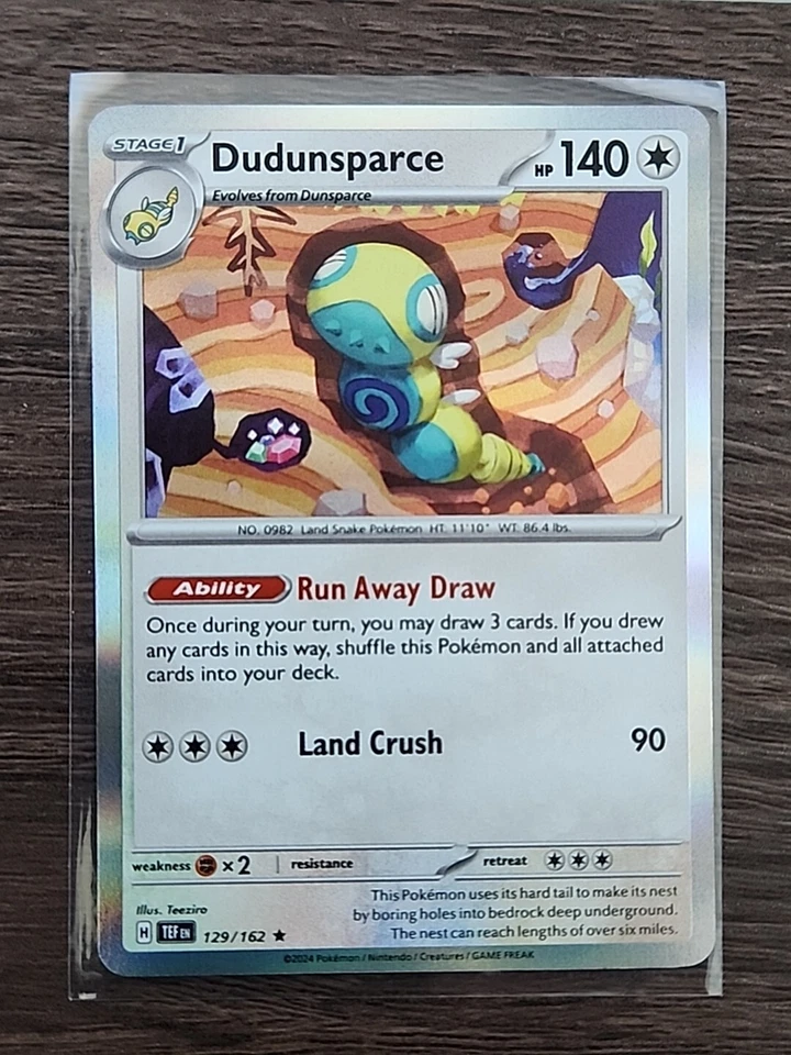 Dudunsparce 129/162 Sv05: Temporal Forces Holo - Image 1 of 1