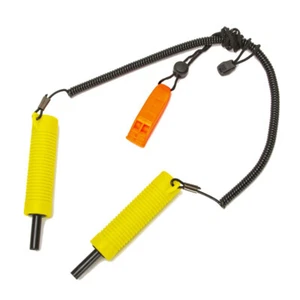 Retractable Ice Picks Ice Fishing Safety Kit with Safety Whistle for Ice Fishing - Imagen 1 de 12