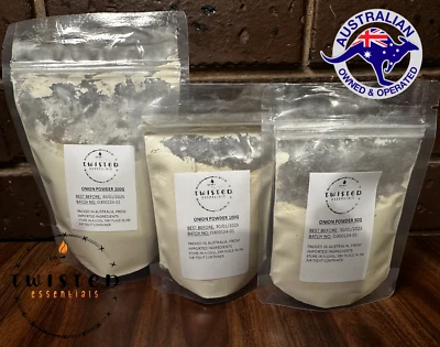 Twisted Pantry Essentials Onion Powder 25G - 5KG Bulk Buy Free Postage - image 1 of 4