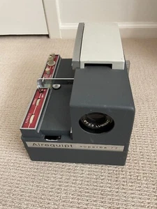 Vintage Airequipt Superba 77 Projector For 2x2 Slides Slide Projector - Picture 1 of 5
